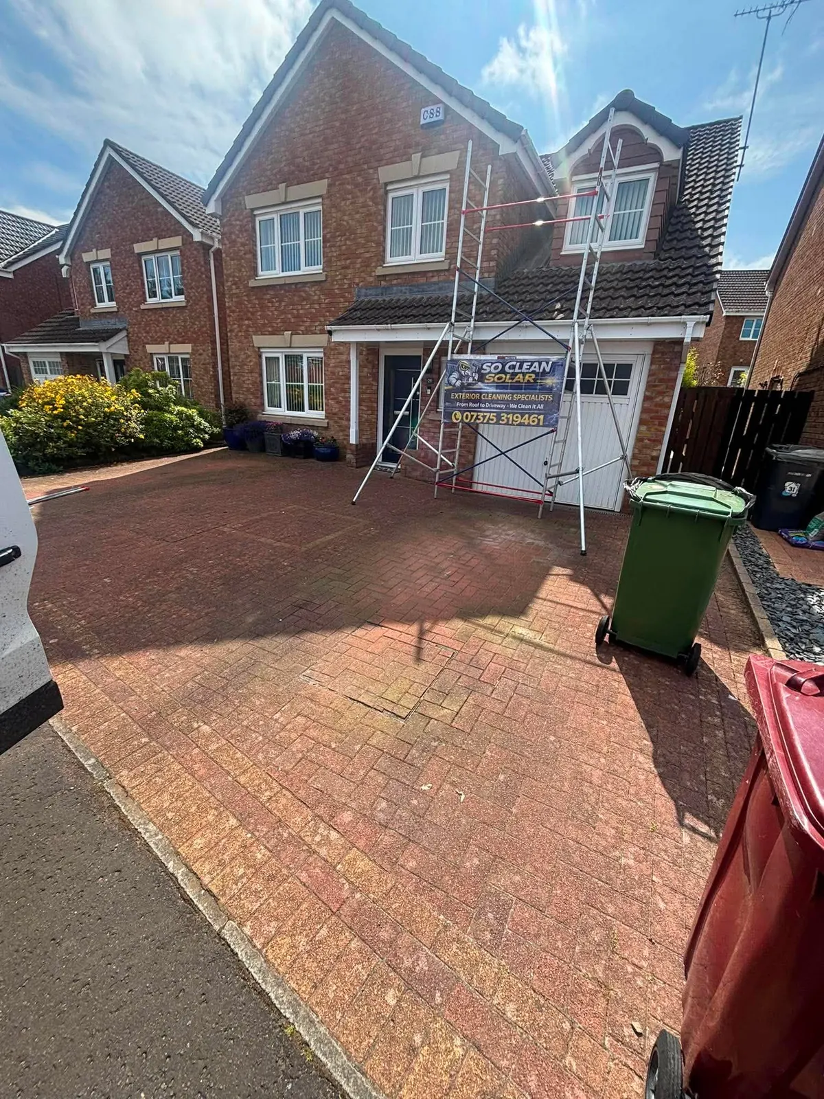 Full property before cleaning
